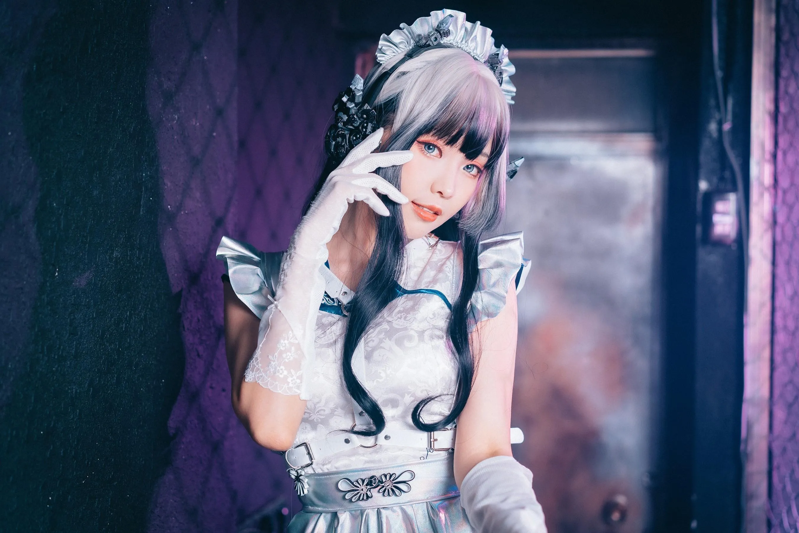 ElyEE子 – NO.118 賽博女僕 Violane青輝石 [29P]插图7